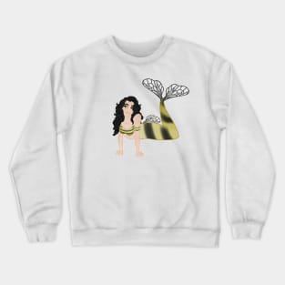 Mermaid - Bee Happy V2 Crewneck Sweatshirt